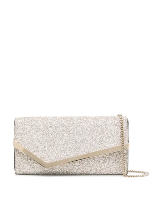 Jimmy Choo Emmie clutch bag Gold EMMIEPZF