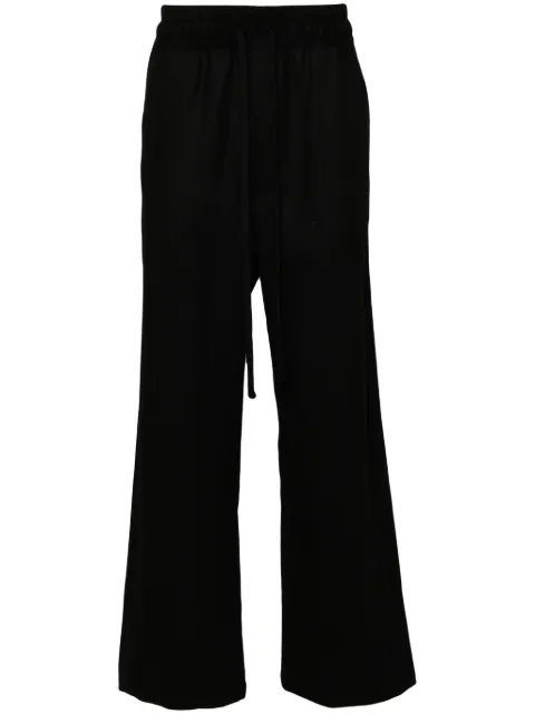 Thom Krom low-crotch drawstring track pants Black MP63BLACK