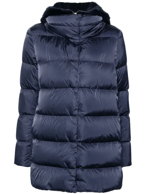 Herno layered-detail coat Blue PI001934D12170Z