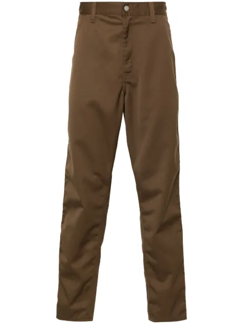Carhartt WIP Simple straight-leg trousers Brown I020075
