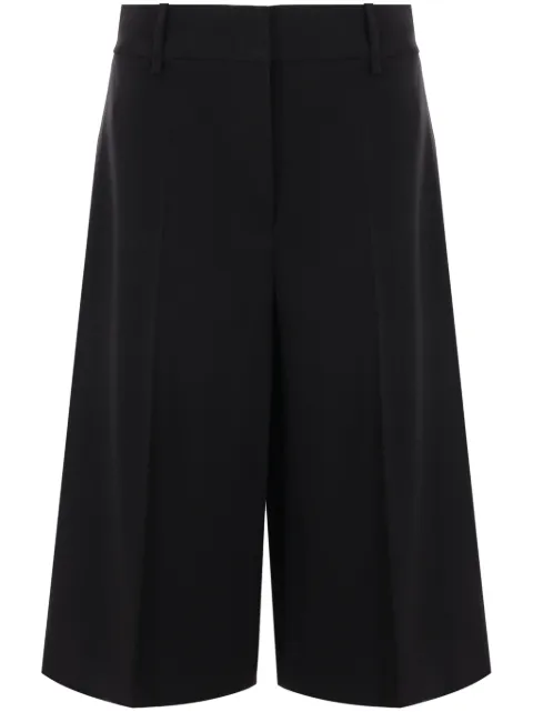 QUIRA cut-out tailored shorts Black QUPZ30006A