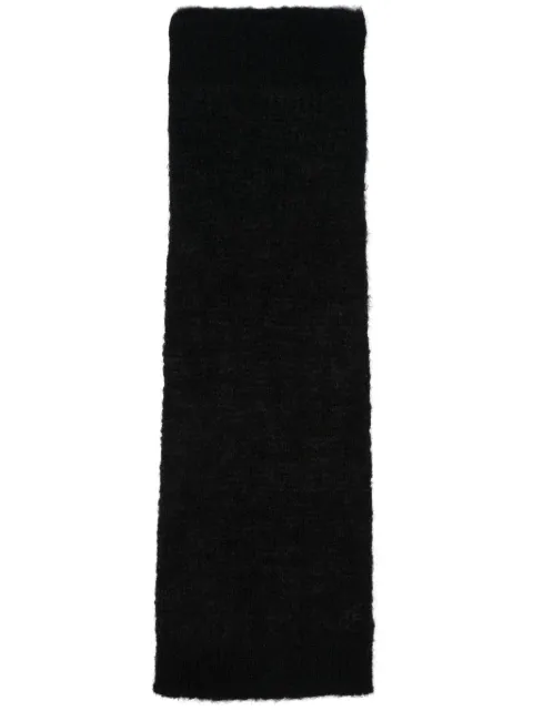 Blumarine chunky-knit midi skirt Black A444G035A