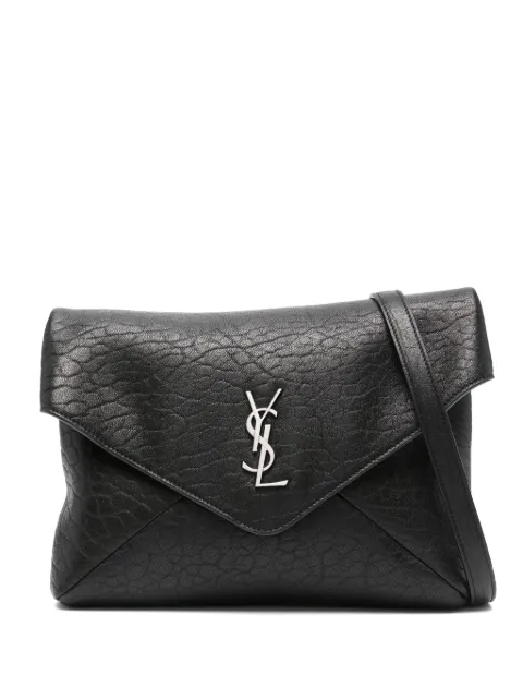 Saint Laurent Cassandra leather shoulder bag Black 801490AACIU