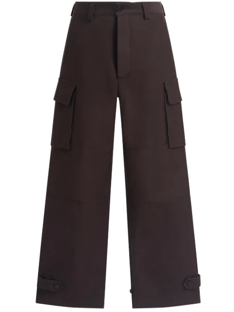 Marni cotton cargo pants Brown PUMU0169A1TCY36