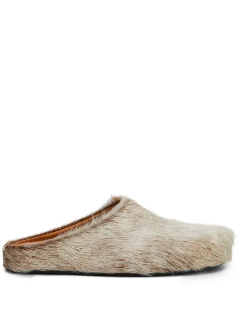 Marni Fussbet Sabot slippers Neutrals SBMR000600P8006