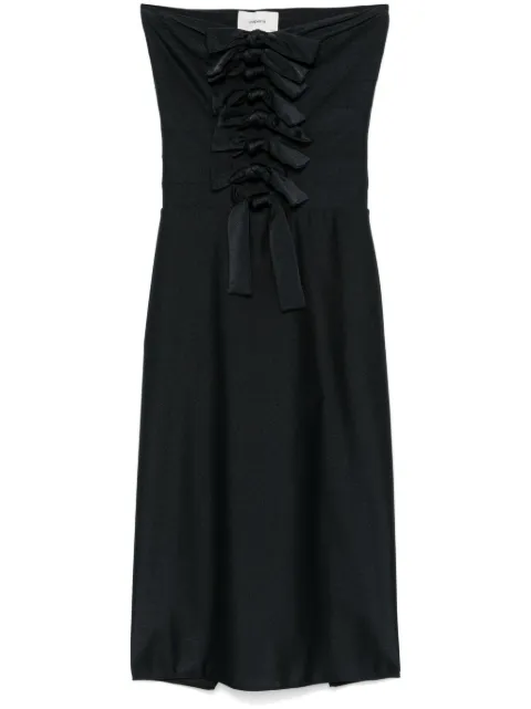 Coperni knot-detail jersey dress Black COPR110BIS545