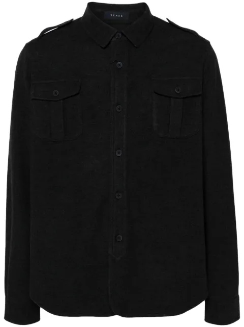 Sease flannel overshirt Grey WP033TJ109