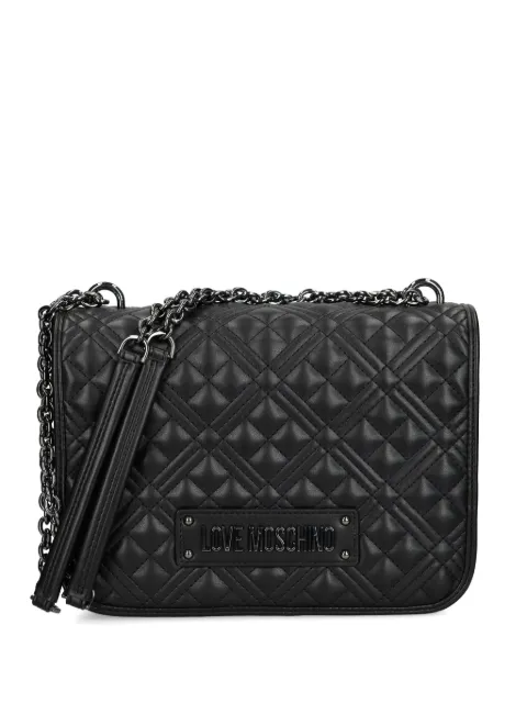 Love Moschino quilted crossbody bag Black JC4000PP1L