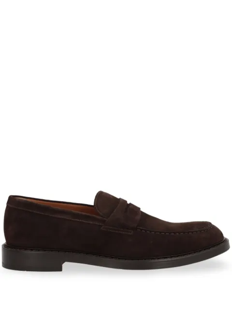 Doucal's suede loafers Brown DU2528SIEWUF009TM23