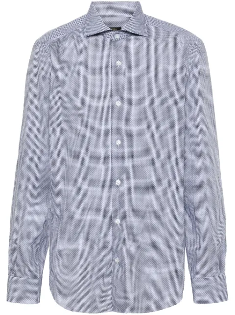 Barba graphic-print shirt Blue K1U13P0144007U