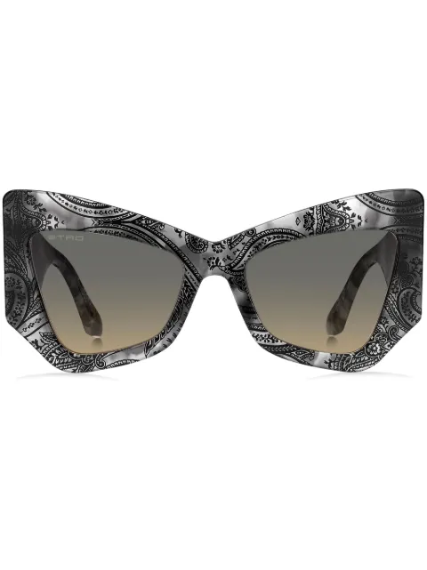 ETRO Etromania oversized-frame sunglasses Black S207680S55GA