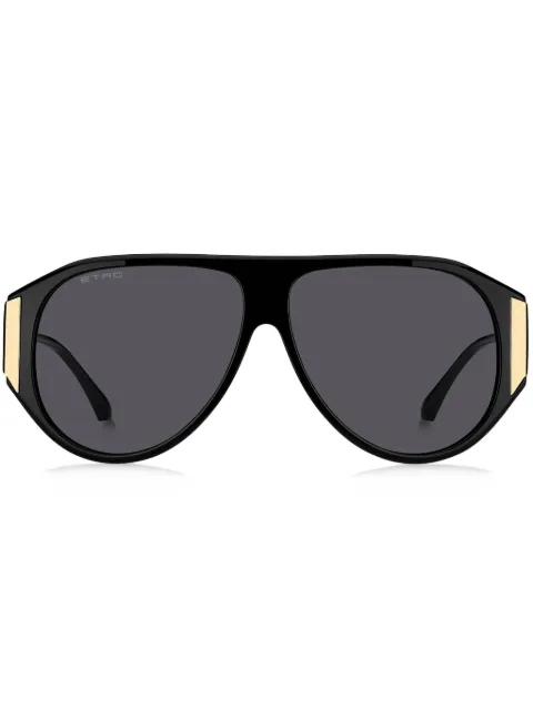 ETRO Tailoring oversize-frame sunglasses Black S207301S61IR