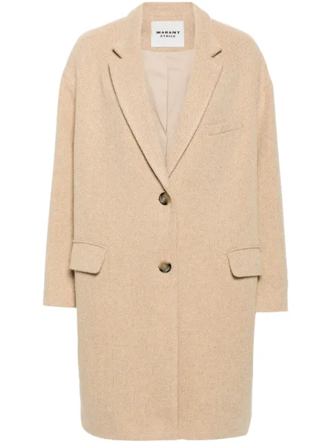 MARANT ÉTOILE Limiza coat Brown MA0087FBB3D05E