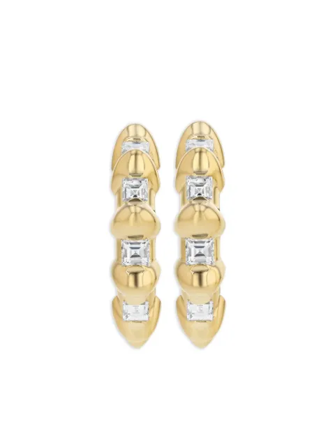 Lizzie Mandler Fine Jewelry 18kt yellow gold Bubble diamond earrings Gold E1990WDCA