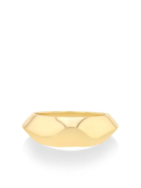 Lizzie Mandler Fine Jewelry 18kt yellow gold Wave ring Gold R5010
