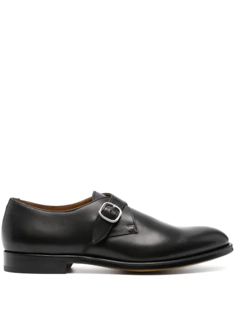 Doucal's leather monk shoes Black DU1023ORVNUF253NN00
