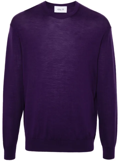 D4.0 wool sweater Purple 7050606