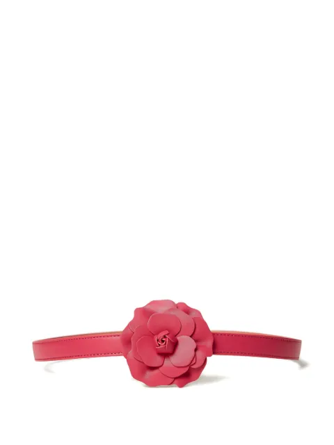 TWINSET floral-appliqué belt Pink 232AA4240