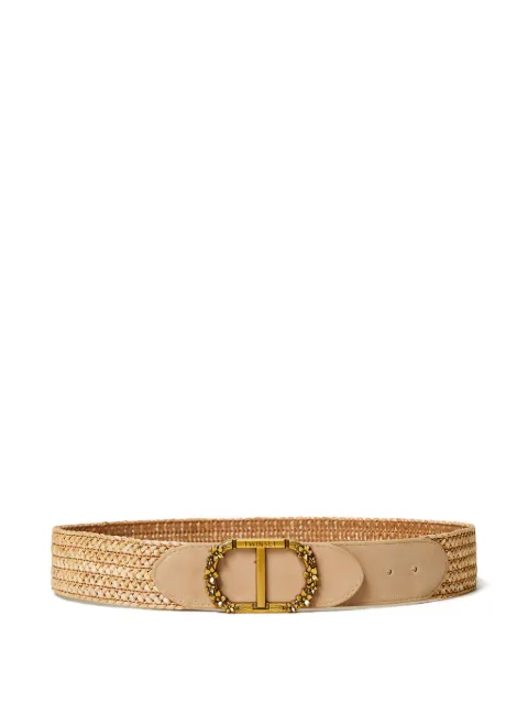 TWINSET panelled embellished belt Neutrals 241TO5590
