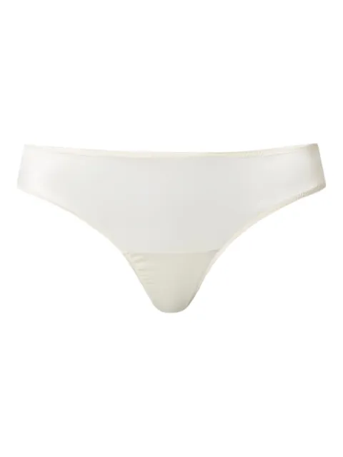 TWINSET satin g-string White 241LL6E88