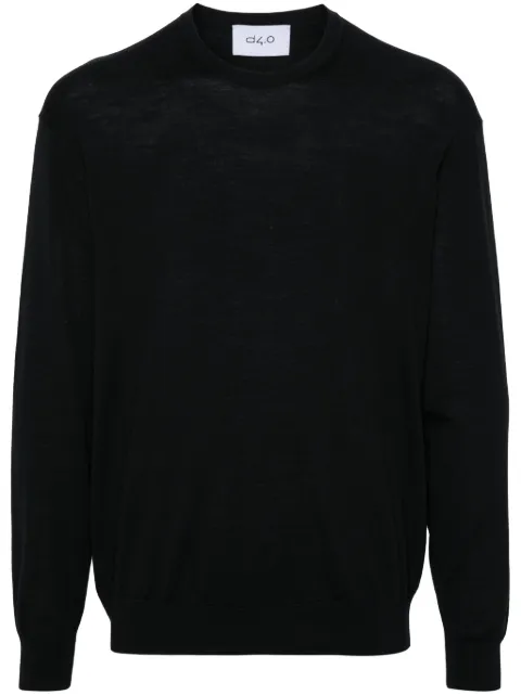 D4.0 wool sweater Black 7050606