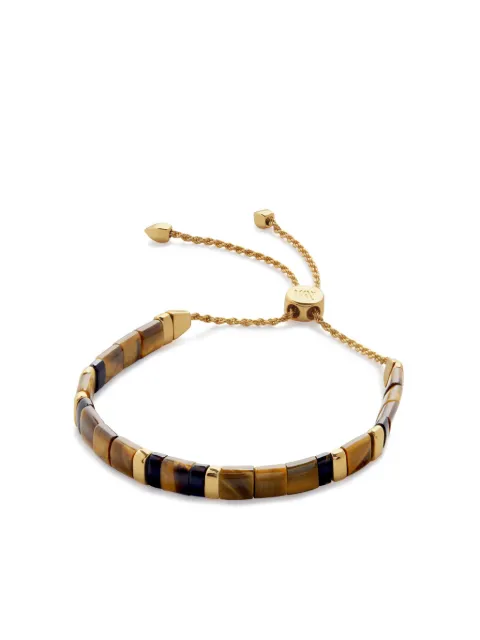 Monica Vinader Delphi gemstone friendship bracelet Brown GPBLEGYTTGE