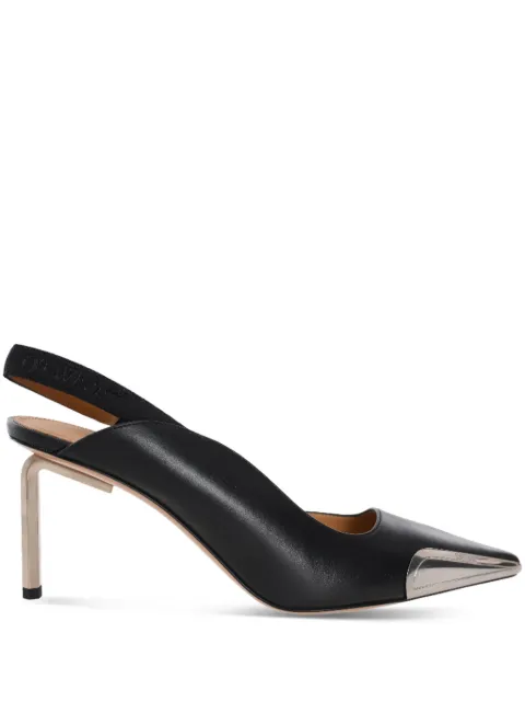 Off-White Allen Frame slingback pumps Black OWIQ001C99LEA0011072