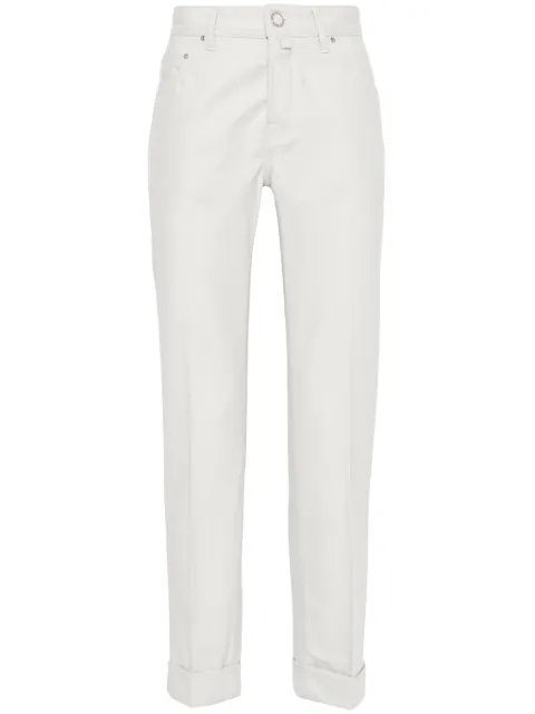 Jacob Cohën Scott trousers Neutrals UQR1553T695A