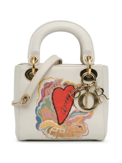 Christian Dior Pre-Owned 2018 x Niki De Saint Phalle Dioramour Mini Lady Dior satchel White G8FZZVEGQ5FF10GS
