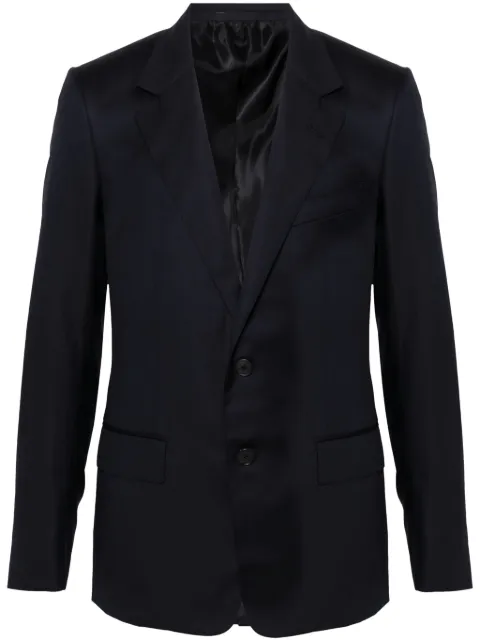 Lanvin single-breasted blazer Blue RMJA00234916A24
