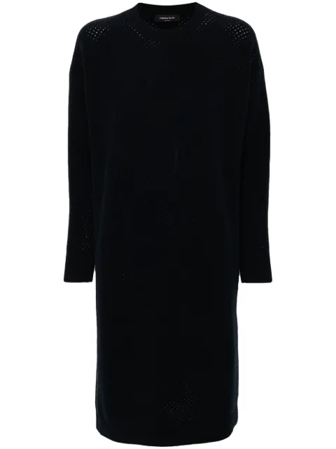 Fabiana Filippi open-knit dress Blue ABD224F640L0380000