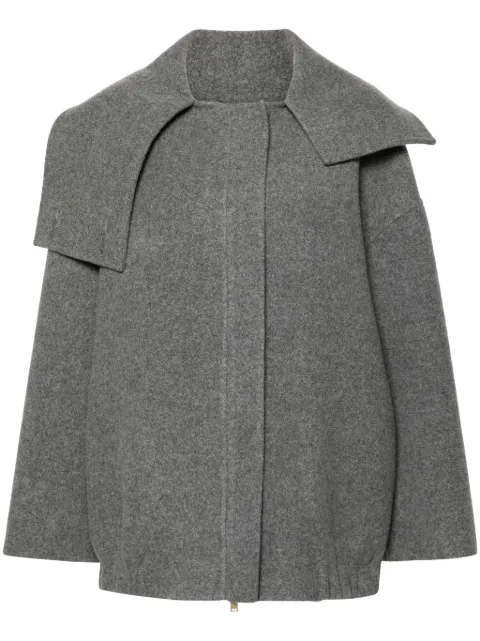 Fabiana Filippi felted jacket Grey CTD224F713D7520000