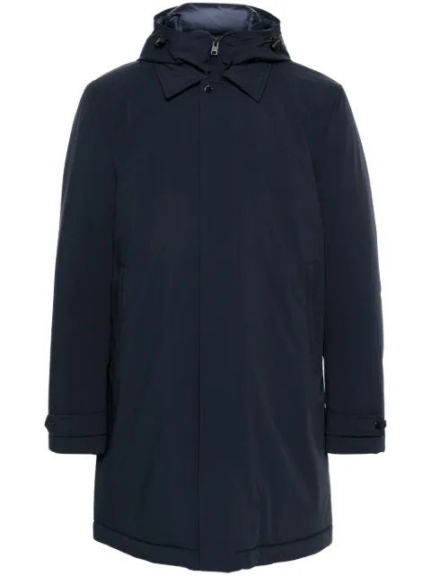 Woolrich hooded coat Blue CFWOOU0928MR