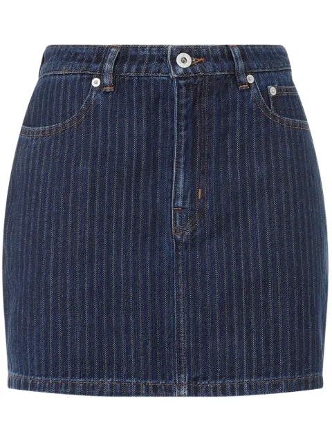 Kenzo denim mini skirt Blue FE62DJ2806F2