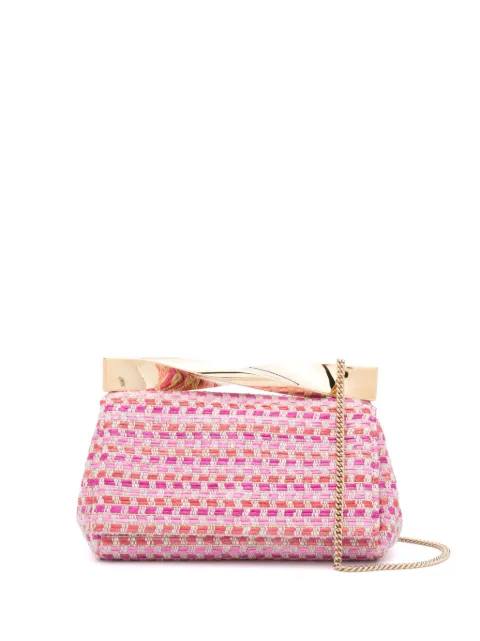 Aquazzura mini Twist clutch bag Pink MNTCLUC0BKPPKGU00