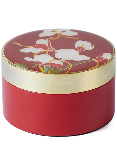 Shanghai Tang Ginger Flower enamel box (11.5cm) Red V6AHD353DN00