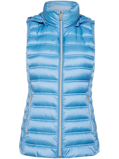 Michael Michael Kors packable puffer vest Blue M824683E74