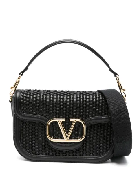 Valentino Garavani Alltime woven shoulder bag Black WB0N62IUG