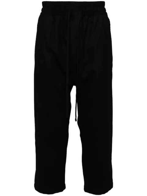 Thom Krom elasticated waistband track pants Black MP54