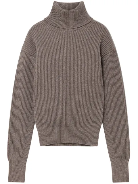 Stella McCartney long-sleeve turtleneck jumper Brown 6K08703S2528