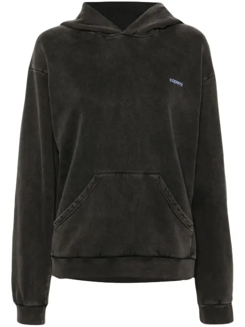Coperni Washed Horn hoodie Black COPJS15BIS523W