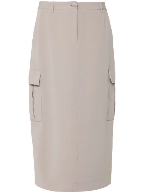Theory Relaxed cargo skirt Grey O0709302