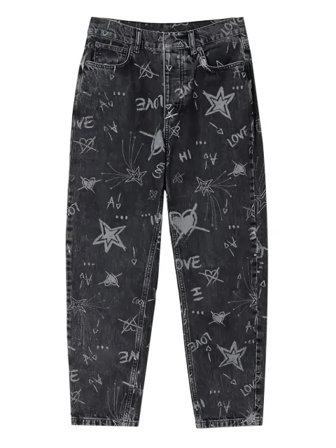 TWINSET straight-leg jeans Black 232AP2362
