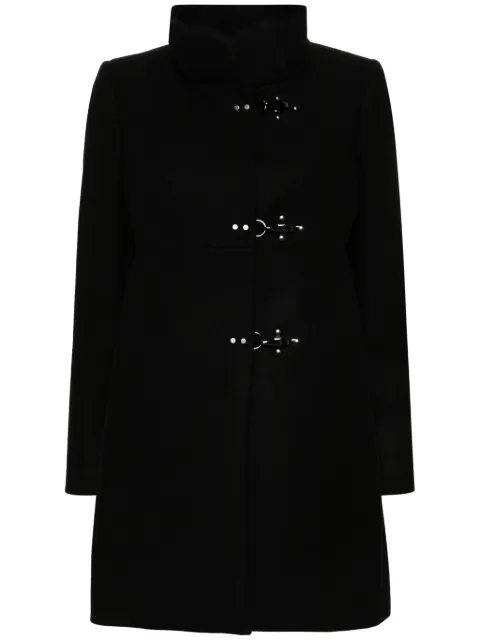 Fay Romantic coat Black NAW5049Y050WID