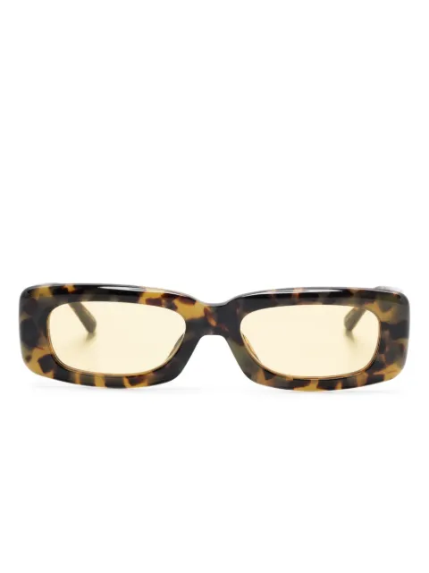 Linda Farrow x Attico Mini Marfa sunglasses Brown ATTICO16