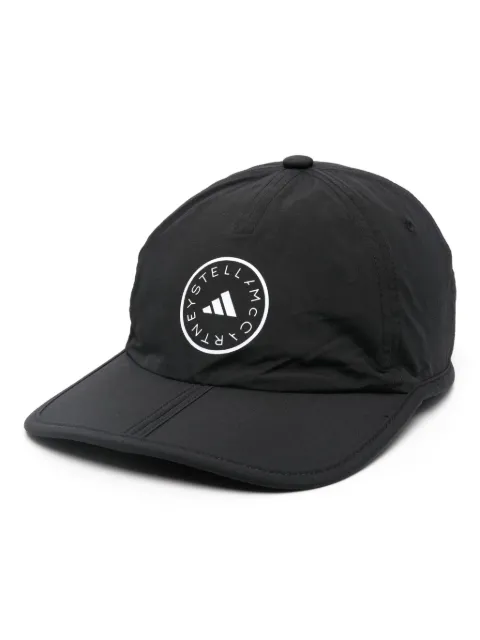 adidas by Stella McCartney logo-print cap Black IX6608