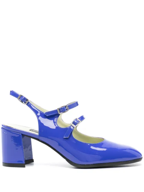 Carel Paris 60mm Banana slingback pumps Blue BANANA24332464
