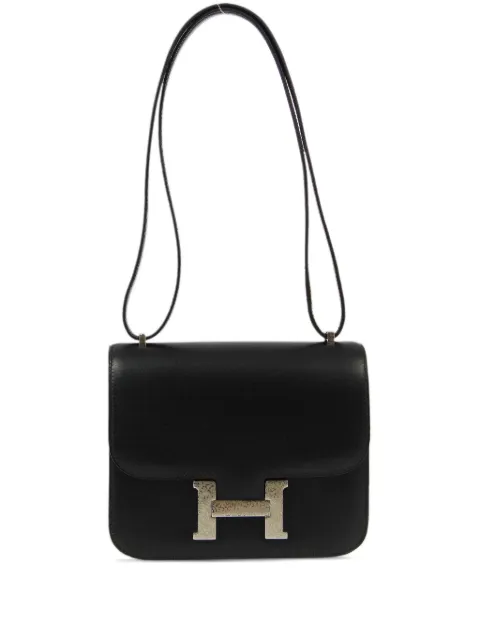 Hermès Pre-Owned 2002 Constance 18 shoulder bag Black SQUAREF