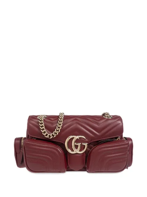 Gucci small GG Marmont shoulder bag Red 795228AADPJ6207
