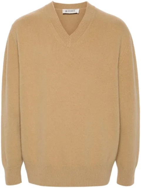 Róhe brushed sweater Brown 31223010
